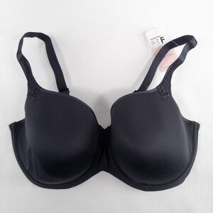 Rosa Faia Beautyfull Bra 38F Black Padded Basic Underwire Style 5439 New